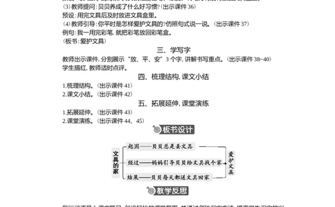 14文具的家精华版教案_一年级语文下册（统编版）_核心素养教案