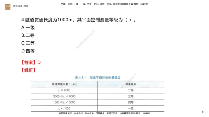 04.2025寇伟-选择速成-公路实务4（带练）_2026年一级建造师_2026年一建公路_2025年一建公路SVIP_03-习题精析✿实战特训✿模考通关_05-公路《选择速成带练》寇伟HX_讲义