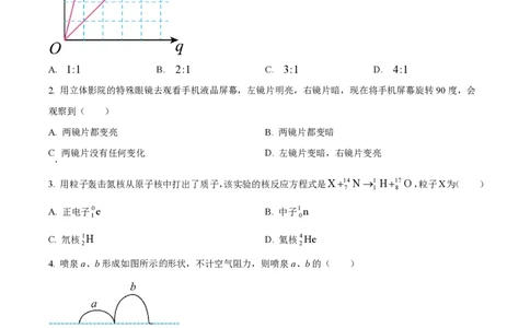 2024年高考物理试卷（江苏）（空白卷）_物理历年高考真题_新&middot;PDF版2008-2025&middot;高考物理真题_物理（按年份分类）2008-2025_2024&middot;高考物理真题