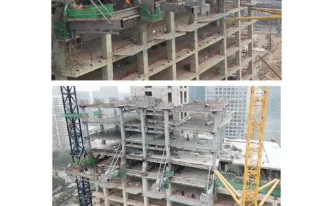 施工照片_2021-2023年优秀施组方案_施工组织设计_施组20-泰伦广场施工组织设计_3、证明文件_主要过程施工照片