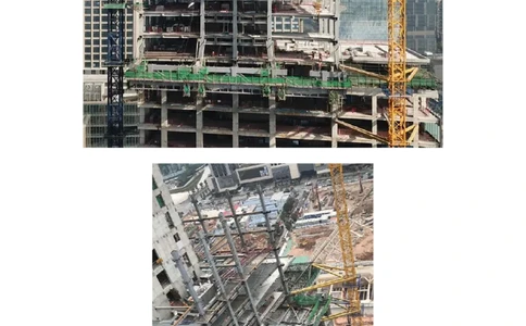 施工照片_2021-2023年优秀施组方案_施工组织设计_施组20-泰伦广场施工组织设计_3、证明文件_主要过程施工照片