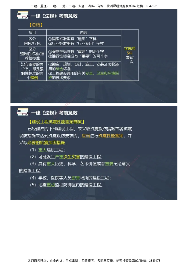 课件_2026年一建法规_2025年一建法规SVIP_04-冲刺串讲✿考点强化✿小灶集训_64-法规《考前急救班》张海伟JG_2025年一级建造师《工程法规》考前急救直播-2