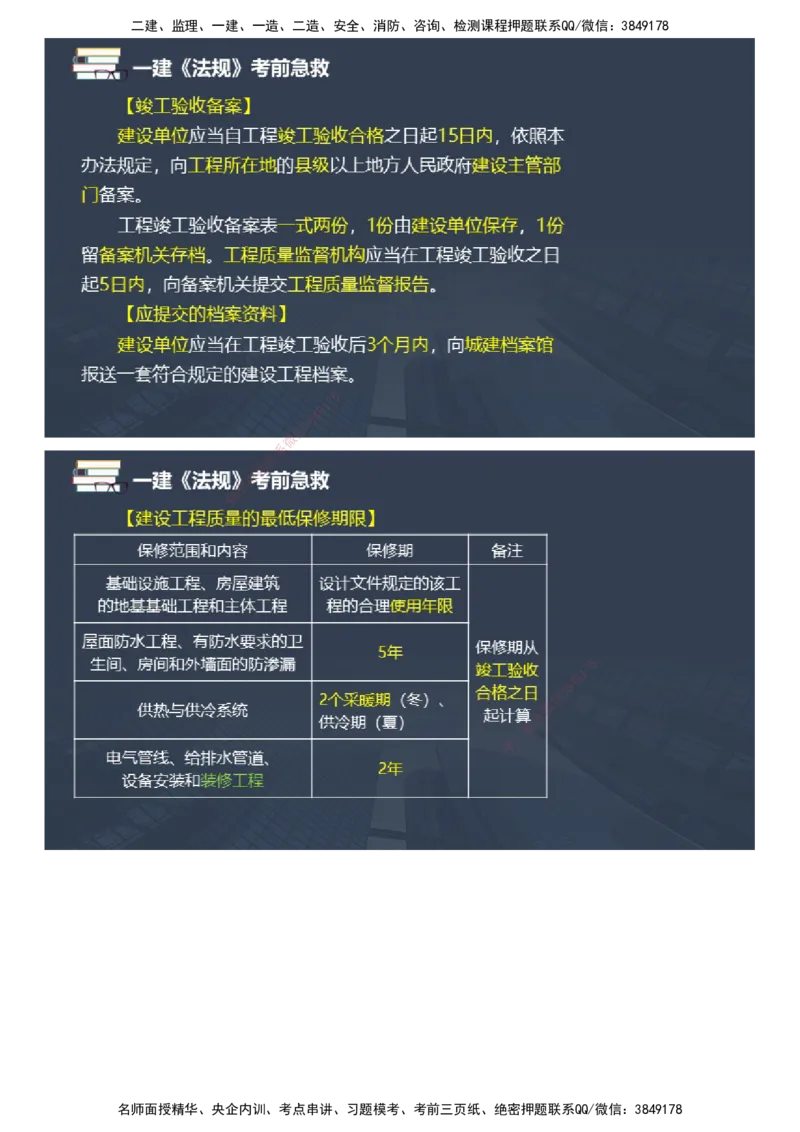 课件_2026年一建法规_2025年一建法规SVIP_04-冲刺串讲✿考点强化✿小灶集训_64-法规《考前急救班》张海伟JG_2025年一级建造师《工程法规》考前急救直播-2
