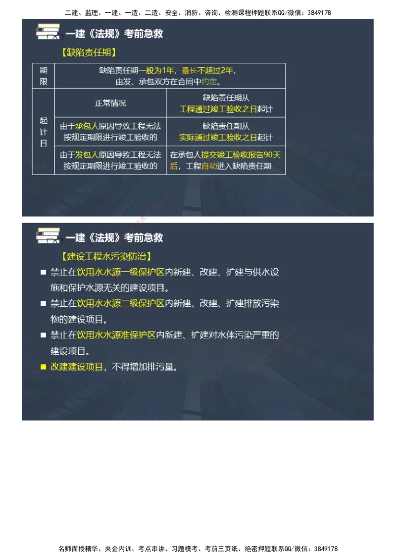 课件_2026年一建法规_2025年一建法规SVIP_04-冲刺串讲✿考点强化✿小灶集训_64-法规《考前急救班》张海伟JG_2025年一级建造师《工程法规》考前急救直播-2