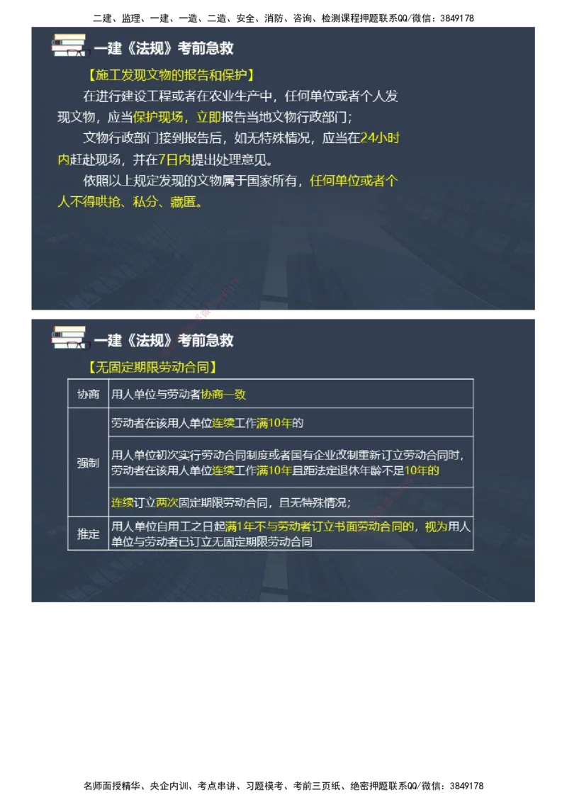 课件_2026年一建法规_2025年一建法规SVIP_04-冲刺串讲✿考点强化✿小灶集训_64-法规《考前急救班》张海伟JG_2025年一级建造师《工程法规》考前急救直播-2