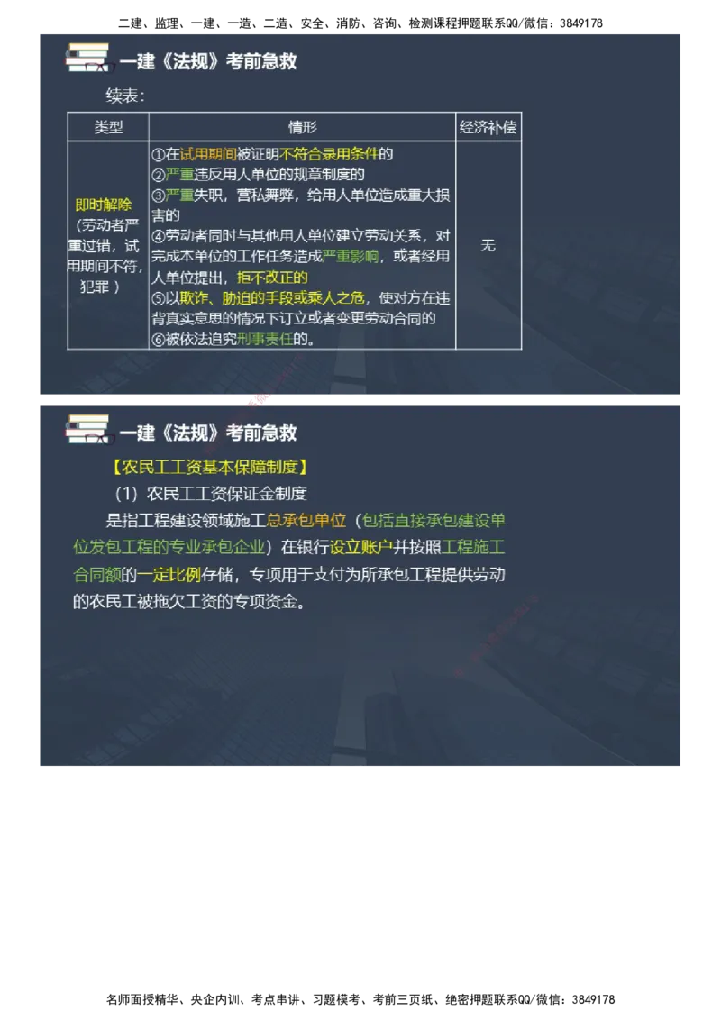 课件_2026年一建法规_2025年一建法规SVIP_04-冲刺串讲✿考点强化✿小灶集训_64-法规《考前急救班》张海伟JG_2025年一级建造师《工程法规》考前急救直播-2