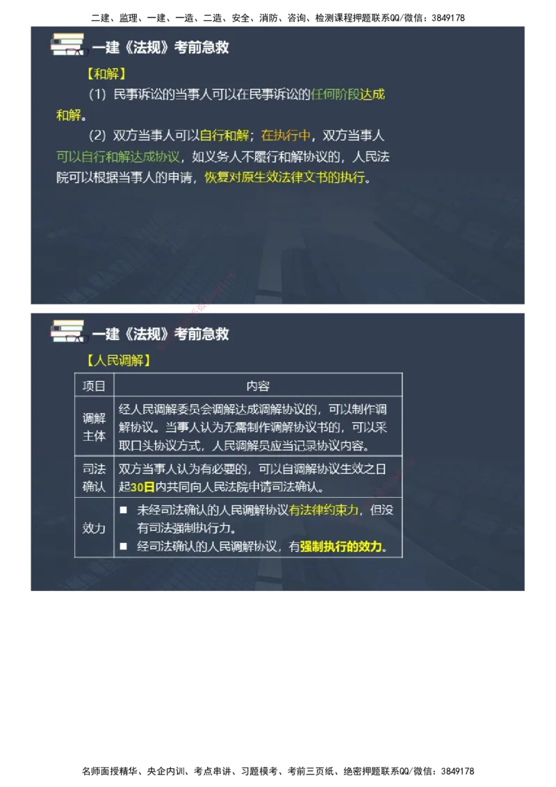 课件_2026年一建法规_2025年一建法规SVIP_04-冲刺串讲✿考点强化✿小灶集训_64-法规《考前急救班》张海伟JG_2025年一级建造师《工程法规》考前急救直播-2