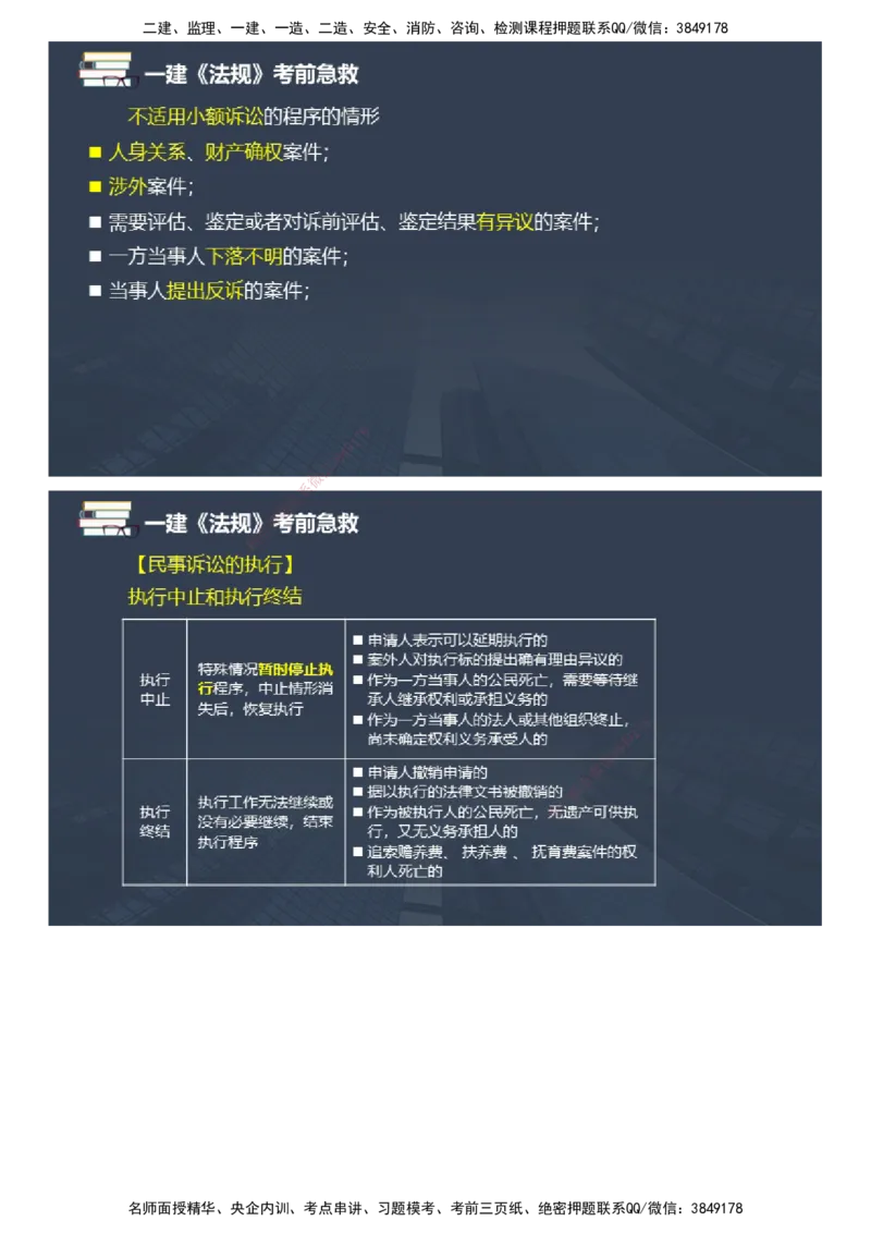 课件_2026年一建法规_2025年一建法规SVIP_04-冲刺串讲✿考点强化✿小灶集训_64-法规《考前急救班》张海伟JG_2025年一级建造师《工程法规》考前急救直播-2