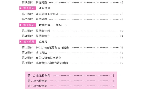 《名师计划&middot;高效课堂》数学2年级上册（RJ）_二年级上下册资料_小学二年级学习资料-25年更新版_2-03、小学二年级数学上册_2-3-2、练习题、作业、试题、试卷_人教版_电子册类