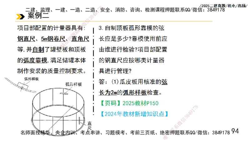 高扬二建机电真题班2025_2026年一级建造师_2026年一建机电_2025年一建机电SVIP_04-冲刺串讲✿考点强化✿小灶集训_31-机电《案例专项班》高扬DL_讲义_2025一建机电板块刷题资料