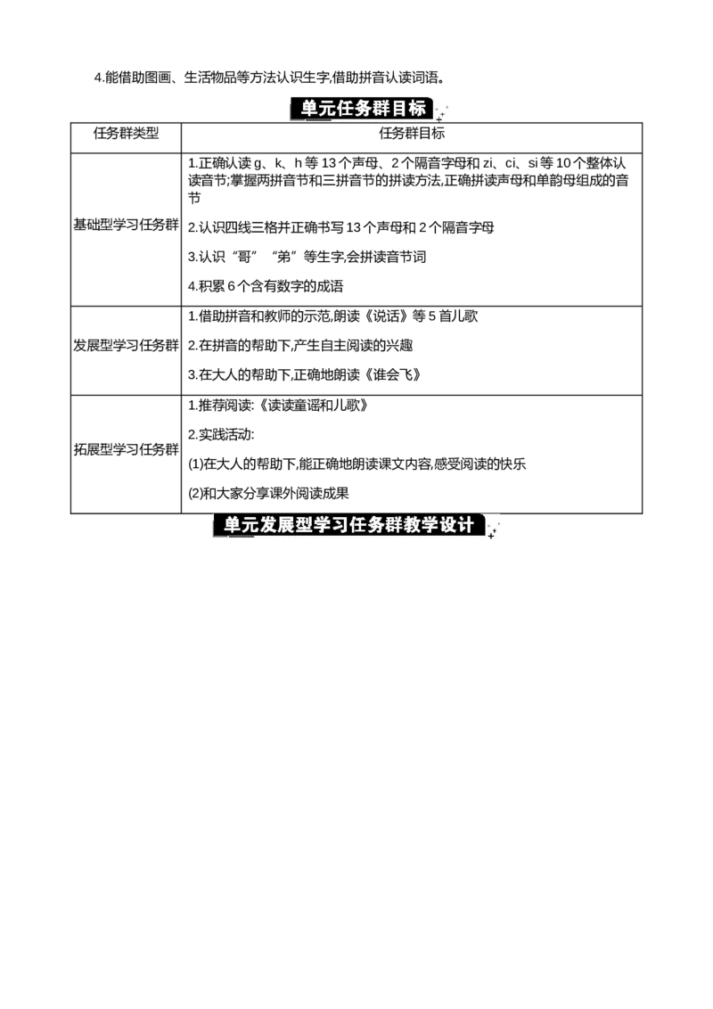 第三单元单元分析_一年级语文上册（统编版）_全套教学资源_课件+教案_3.第三单元_单元导引