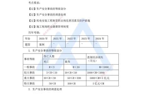 （66）施工安全管理-安全事故处理、职业健康管理_2026年一级建造师_2026年一建机电_2025年一建机电SVIP_02-基础精讲✿高端面授✿深度强化_28-机电《实景精讲通关》杨海军HX_讲义