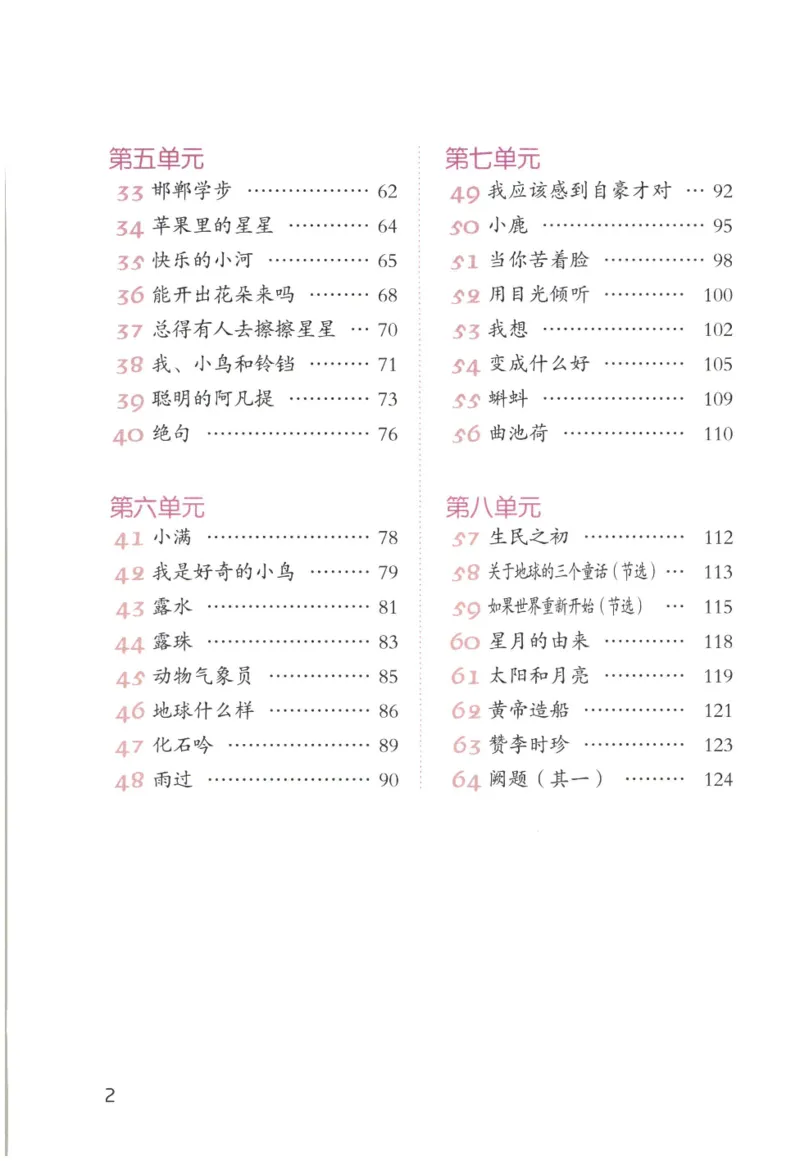 《晨诵暮读》2年级-下_一年级上下册资料_小学一年级学习资料-25年更新版_1-00、幼小衔接_幼小衔接每日晨读篇_1-5年级晨读读物_《晨诵暮读》1-6年级上下册