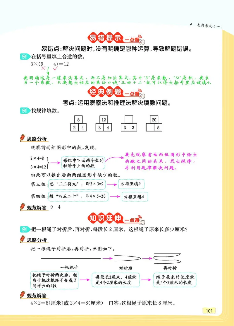 《教材一点通》数学2年级上册（RJ）_二年级上下册资料_小学二年级学习资料-25年更新版_2-03、小学二年级数学上册_2-3-2、练习题、作业、试题、试卷_人教版_电子册类