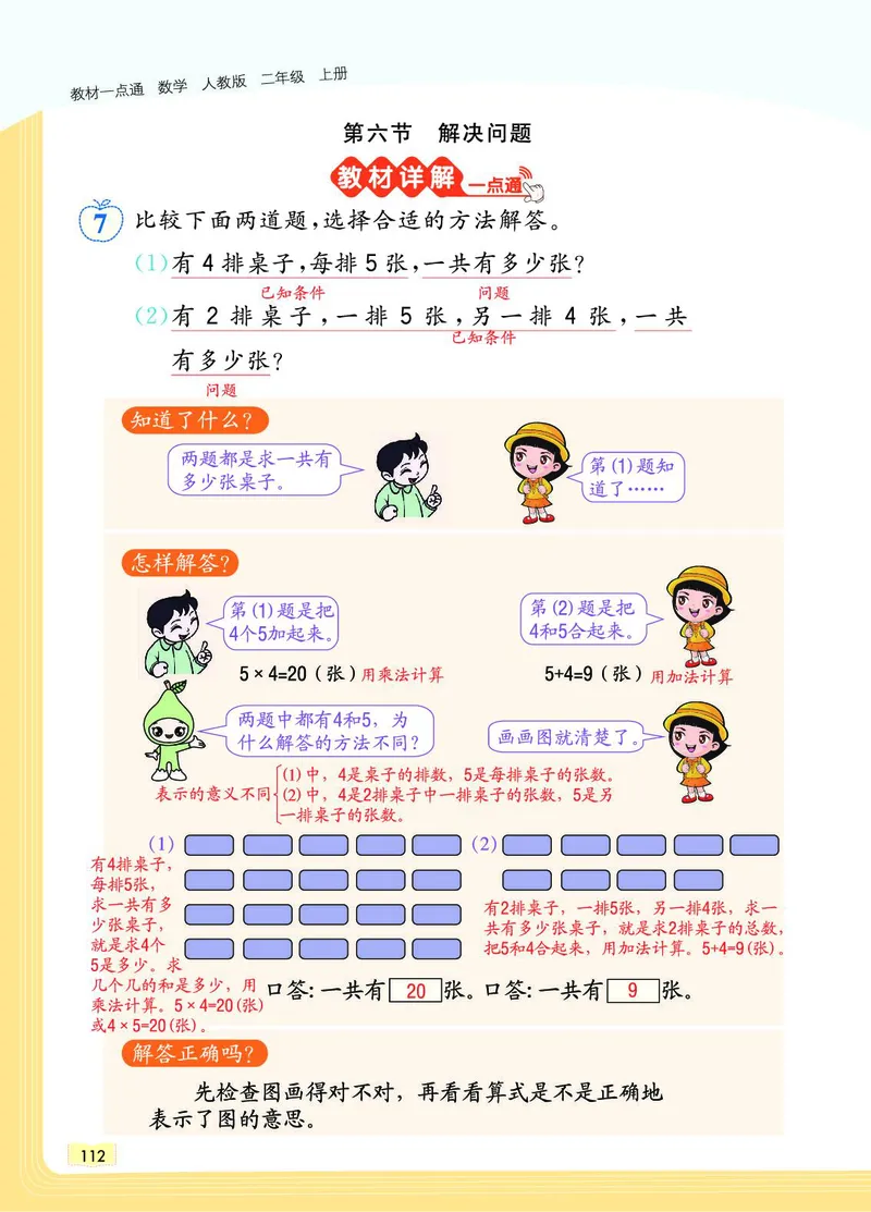 《教材一点通》数学2年级上册（RJ）_二年级上下册资料_小学二年级学习资料-25年更新版_2-03、小学二年级数学上册_2-3-2、练习题、作业、试题、试卷_人教版_电子册类