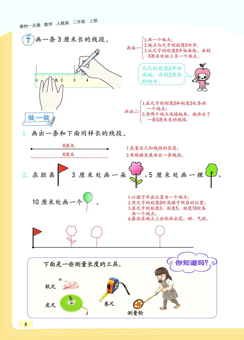 《教材一点通》数学2年级上册（RJ）_二年级上下册资料_小学二年级学习资料-25年更新版_2-03、小学二年级数学上册_2-3-2、练习题、作业、试题、试卷_人教版_电子册类