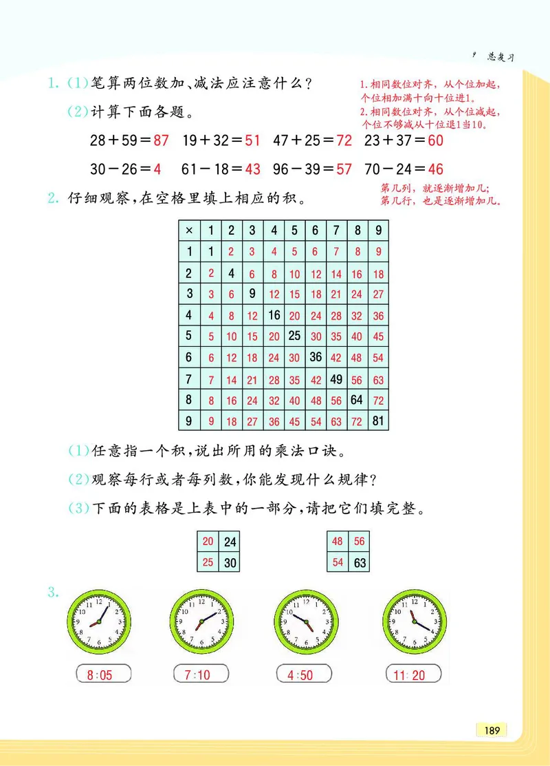 《教材一点通》数学2年级上册（RJ）_二年级上下册资料_小学二年级学习资料-25年更新版_2-03、小学二年级数学上册_2-3-2、练习题、作业、试题、试卷_人教版_电子册类