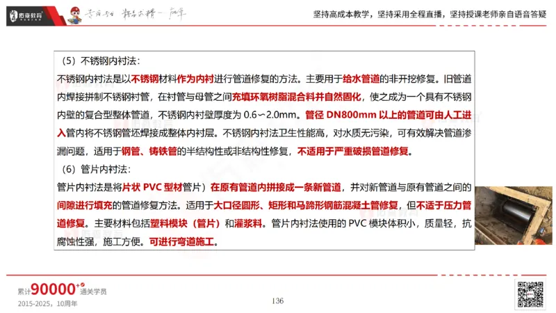 2025.6.22佑森教育林子婷授课一建市政实务《管廊工程》专用讲义，版权所有，侵权必究_2026年一级建造师_2026年一建市政_2025年一建市政SVIP_02-基础精讲✿高端面授✿深度强化