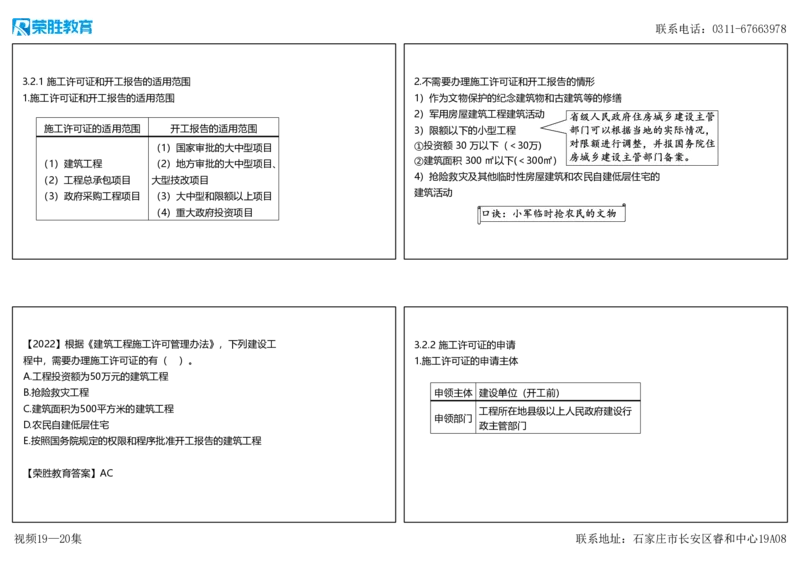 视频19&mdash;20集第3章建设工程许可法律制度（可打印版）_2026年一建法规_2025年一建法规SVIP_02-基础精讲✿高端面授✿深度强化_12-法规《教材精讲班》桂林RS_讲义