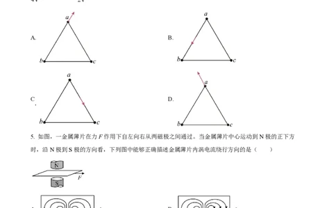2025年高考物理试卷（河南卷）（空白卷）_物理历年高考真题_新&middot;PDF版2008-2025&middot;高考物理真题_物理（按年份分类）2008-2025_2025&middot;高考物理真题