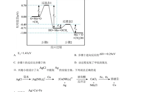 2024年高考化学试卷（甘肃）（空白卷）_历年高考真题合集_化学历年高考真题_新&middot;Word版2008-2025&middot;高考化学真题_化学（按年份分类）2008-2025_2024&middot;高考化学真题