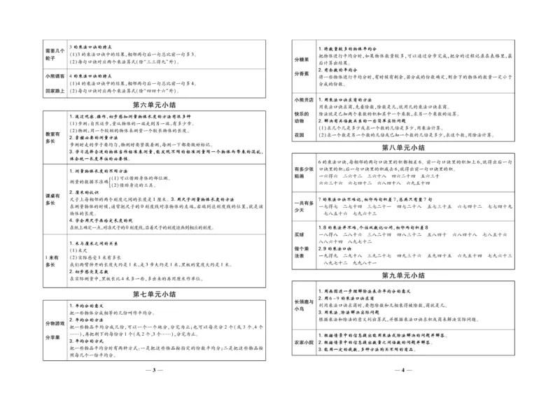 《名校百分卷》数学2年级上册（BS）_二年级上下册资料_小学二年级学习资料-25年更新版_2-03、小学二年级数学上册_2-3-2、练习题、作业、试题、试卷_北师大版_电子册类