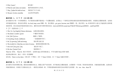 英语15高中英语句子成分分析_S054高中英语备考必备学习资料包