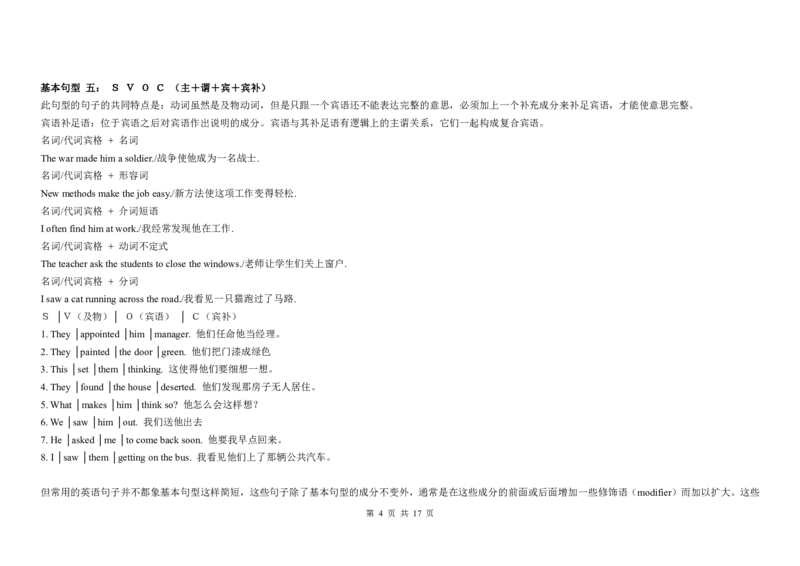 英语15高中英语句子成分分析_S054高中英语备考必备学习资料包