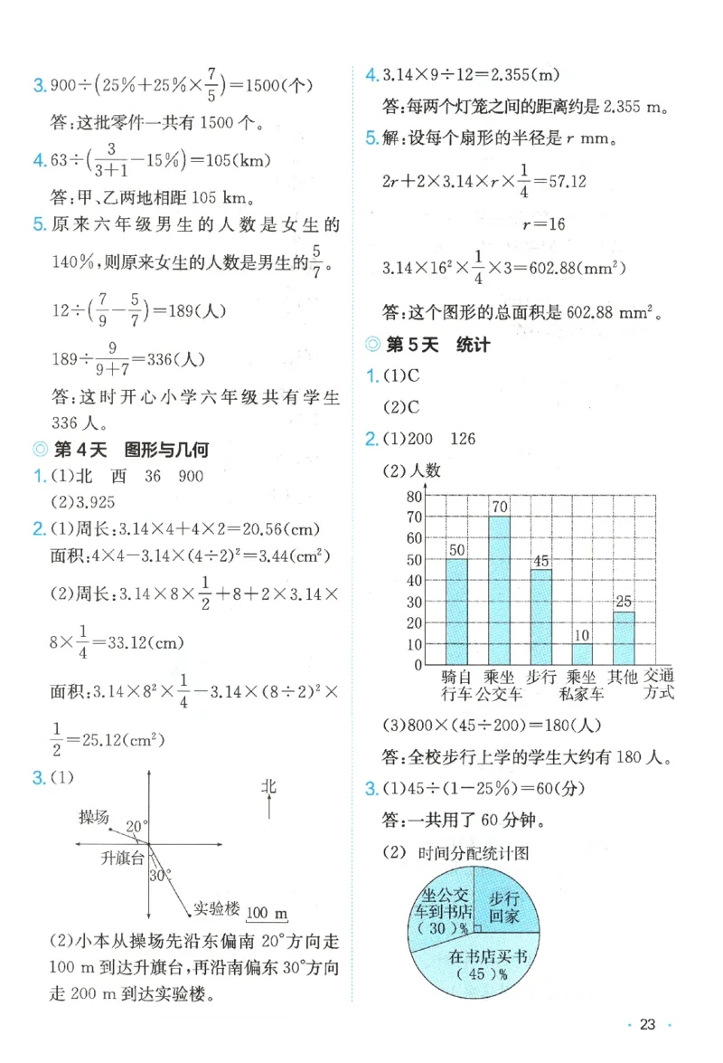2025秋一本课后小练习数学6上RJ_25秋小学语数英习题试卷_数学_人教版_2025秋一本课后小练习1-6数学人教版