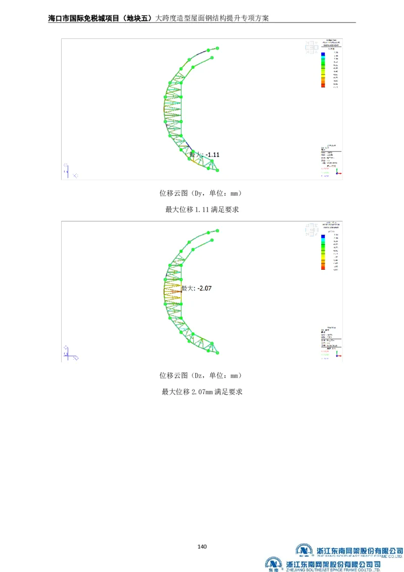 大跨度造型屋面钢结构提升专项方案_2021-2023年优秀施组方案_施工方案_方案32-大跨度造型屋面钢结构提升专项方案