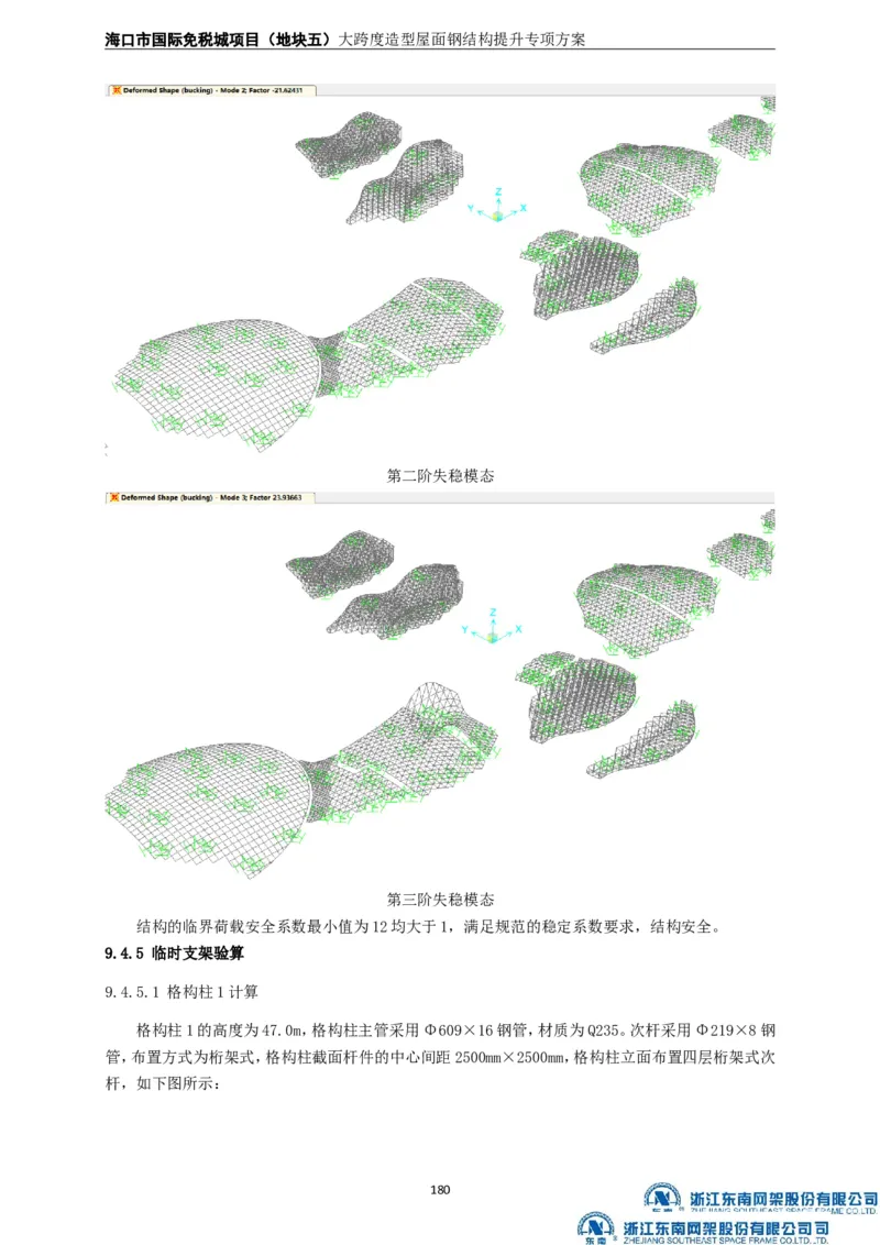 大跨度造型屋面钢结构提升专项方案_2021-2023年优秀施组方案_施工方案_方案32-大跨度造型屋面钢结构提升专项方案