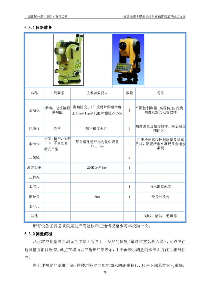 斜折线形玻璃幕墙工程施工方案2_2021-2023年优秀施组方案_施工方案_富士康大厦斜折线形玻璃幕墙工程施工方案