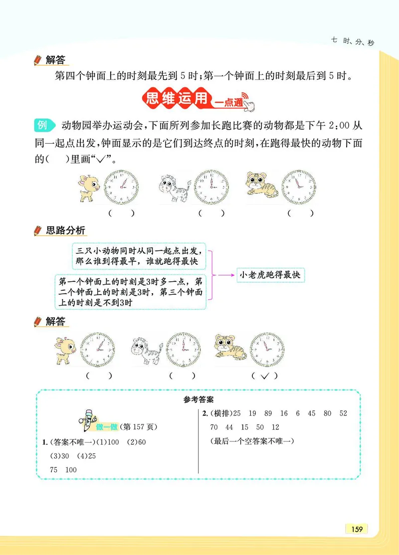 《教材一点通》数学2年级下册（JJ）_二年级上下册资料_小学二年级学习资料-25年更新版_2-04、小学二年级数学下册_2-4-2、练习题、作业、试题、试卷_冀教版_电子册类