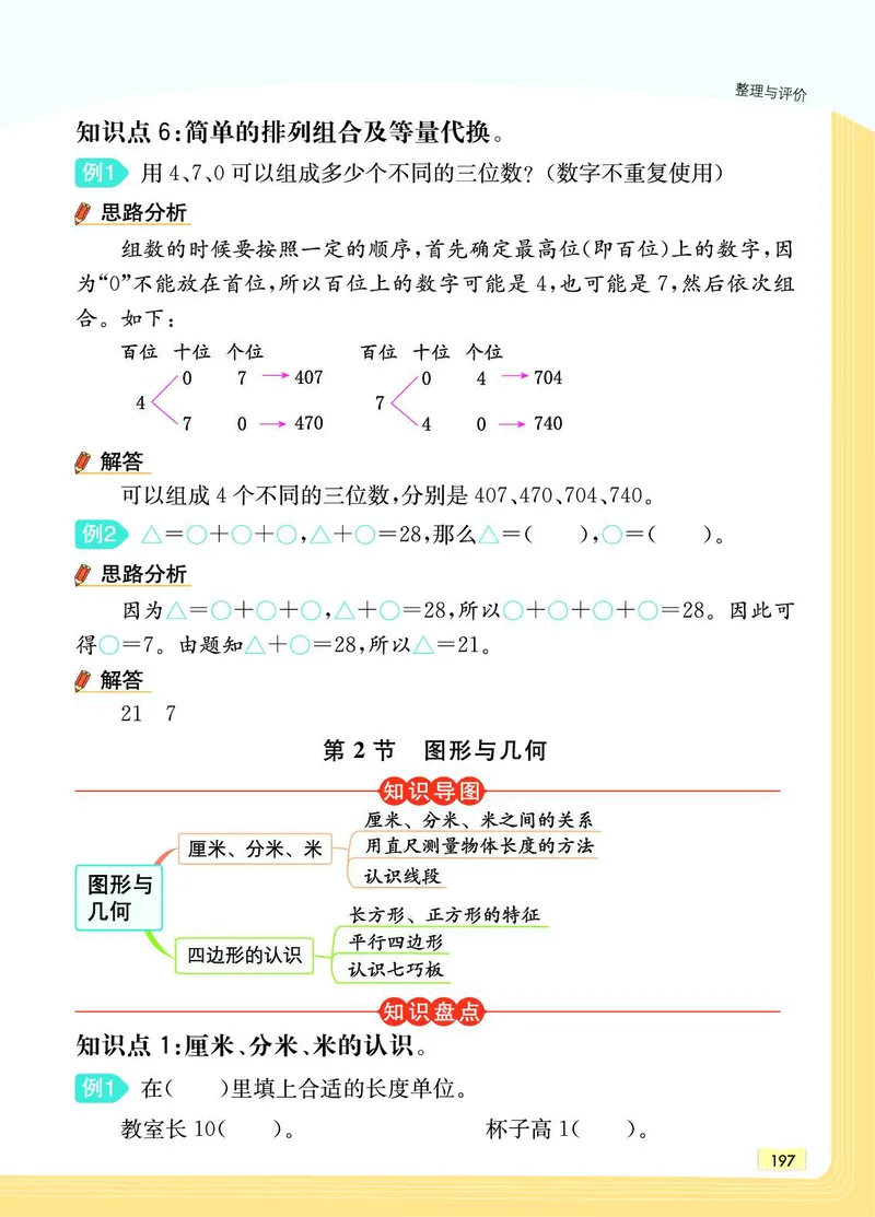 《教材一点通》数学2年级下册（JJ）_二年级上下册资料_小学二年级学习资料-25年更新版_2-04、小学二年级数学下册_2-4-2、练习题、作业、试题、试卷_冀教版_电子册类