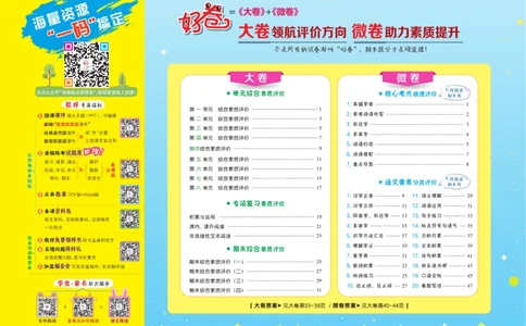 《好卷》语文2年级下册（RJ）_二年级上下册资料_小学二年级学习资料-25年更新版_2-02、小学二年级语文下册_2-2-2、练习题、作业、试题、试卷_电子册类