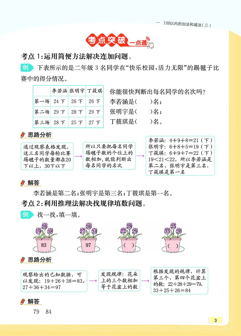 《教材一点通》数学2年级上册（SJ）_二年级上下册资料_小学二年级学习资料-25年更新版_2-03、小学二年级数学上册_2-3-2、练习题、作业、试题、试卷_苏教版_电子册类