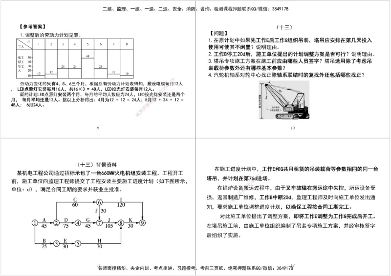04.2025一建《机电》案例专项第四次课黑白打印版_2026年一级建造师_2026年一建机电_2025年一建机电SVIP_04-冲刺串讲✿考点强化✿小灶集训_28-机电《A计划案例专练》马明宇XT