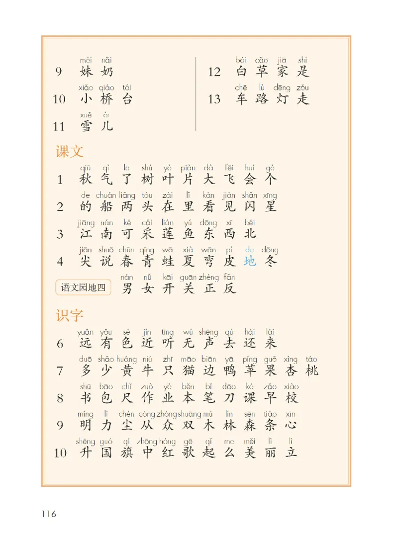 部编一上语文电子课本（2023）_一年级语文上册（统编版）_老课标资料_电子课本