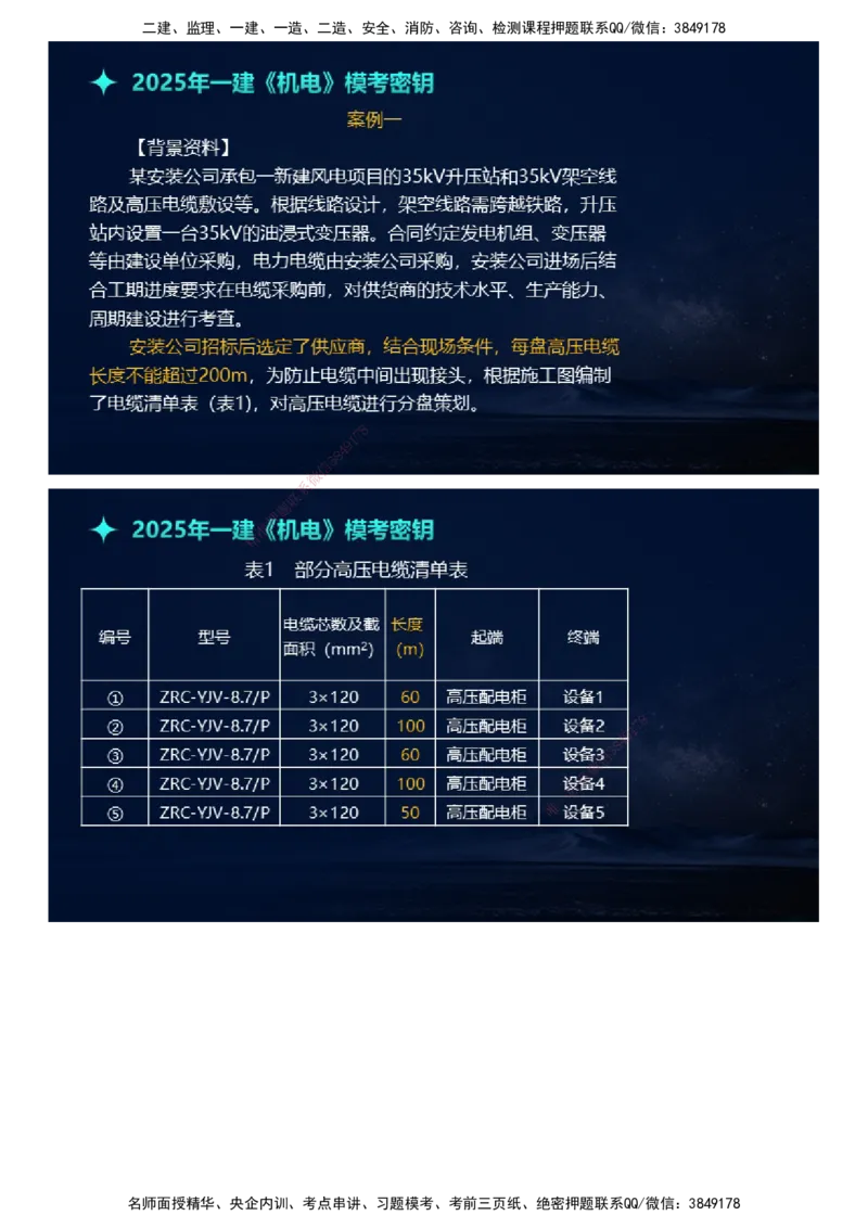 课件_2026年一级建造师_2026年一建机电_2025年一建机电SVIP_03-习题精析✿实战特训✿模考通关_38-机电《模考密钥班》王建波JG_2025年一级建造师《机电实务》模考密钥直播-1