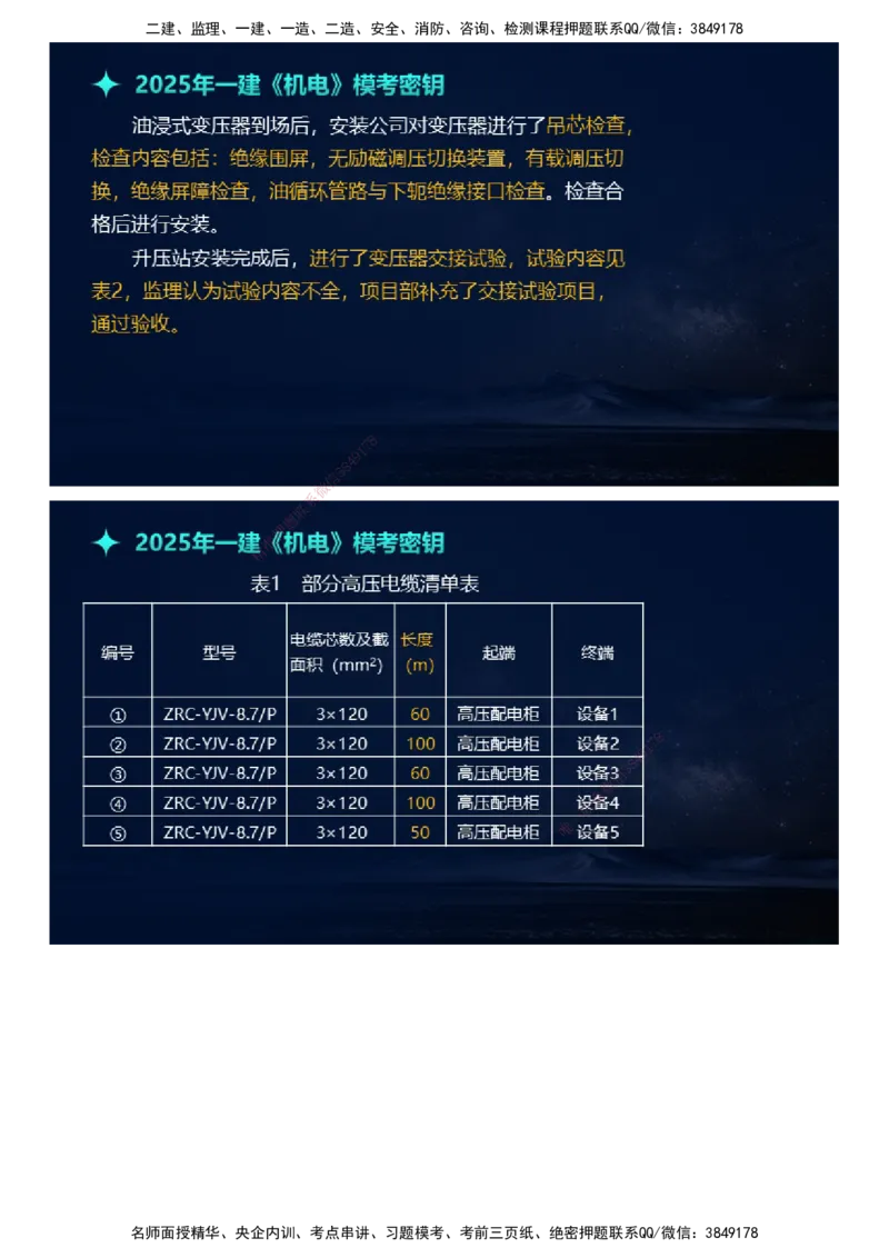 课件_2026年一级建造师_2026年一建机电_2025年一建机电SVIP_03-习题精析✿实战特训✿模考通关_38-机电《模考密钥班》王建波JG_2025年一级建造师《机电实务》模考密钥直播-1