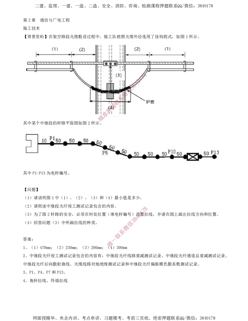 05.05-第2章-通信与广电工程施工技术（二）_2026年一级建造师_2026年一建通信_2025年一建通信SVIP_03-习题精析✿实战特训✿模考通关_04-通信《习题带练班》邵春宝SMR
