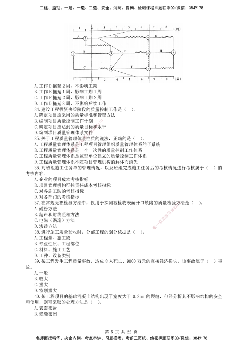 终极押题卷-一建管理-铂金AB卷_2026年一级建造师_2026年一建管理_2025年一建管理SVIP_05-考前密训✿央企特训✿机构普押_65-管理《铂金AB卷》SMR