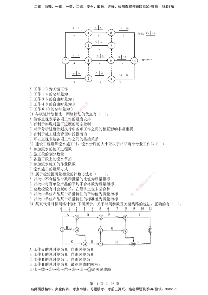 终极押题卷-一建管理-铂金AB卷_2026年一级建造师_2026年一建管理_2025年一建管理SVIP_05-考前密训✿央企特训✿机构普押_65-管理《铂金AB卷》SMR