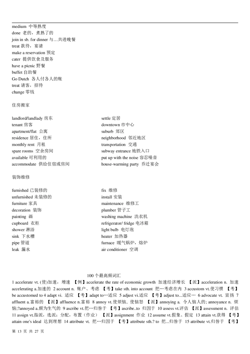 英语四级备考大全(超级技巧+100重点单词+100短语+作文模板+100名人名言)_大学英语四级+六级_四级真题_专项_四级单词_英语四级词汇