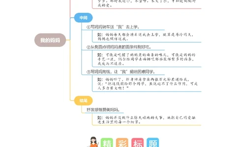 第四单元习作：亲情（素材积累）-（统编版.2024）_一年级语文下册（统编版）_单元写作能力提升_2025版