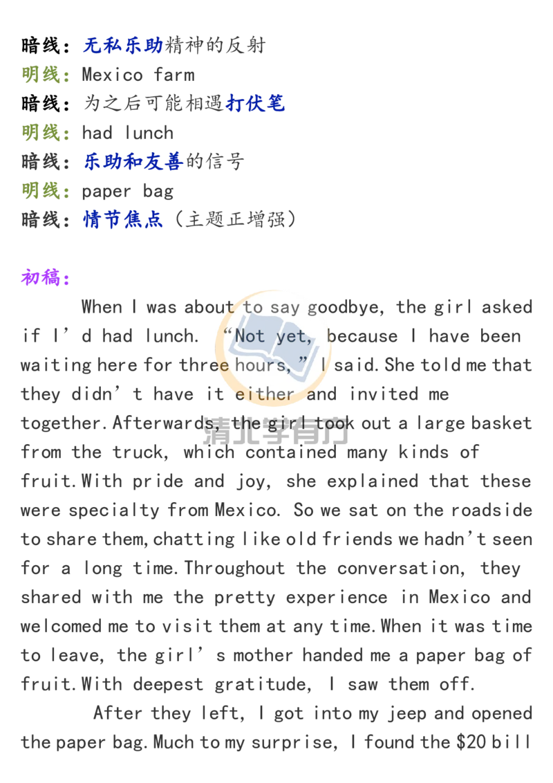 英语612021八省联考英语读后续写解题方法_S054高中英语备考必备学习资料包