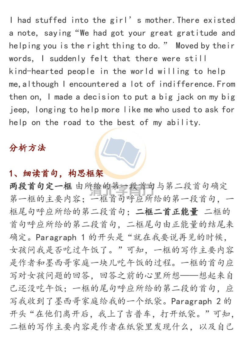 英语612021八省联考英语读后续写解题方法_S054高中英语备考必备学习资料包