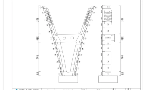 附件5：塔柱施工方案+措施构造图_2021-2023年优秀施组方案_施工方案_方案11-新建快速路系统（一期)工程总承包（一标段）项目-矮塔斜拉桥安全专项施工方案_01矮塔斜拉桥安全专项施工方案
