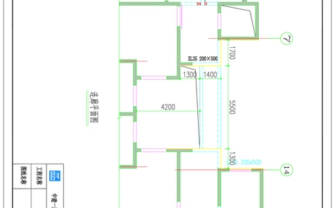 附图15--1、3、7、10#楼西侧消防连廊平面图_2021-2023年优秀施组方案_施工方案_方案35-航企二期项目高空连廊模板支撑架专项施工方案_1.正文_附图