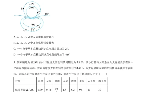 2025年高考物理试卷（云南卷）（空白卷）_物理历年高考真题_新&middot;PDF版2008-2025&middot;高考物理真题_物理（按年份分类）2008-2025_2025&middot;高考物理真题